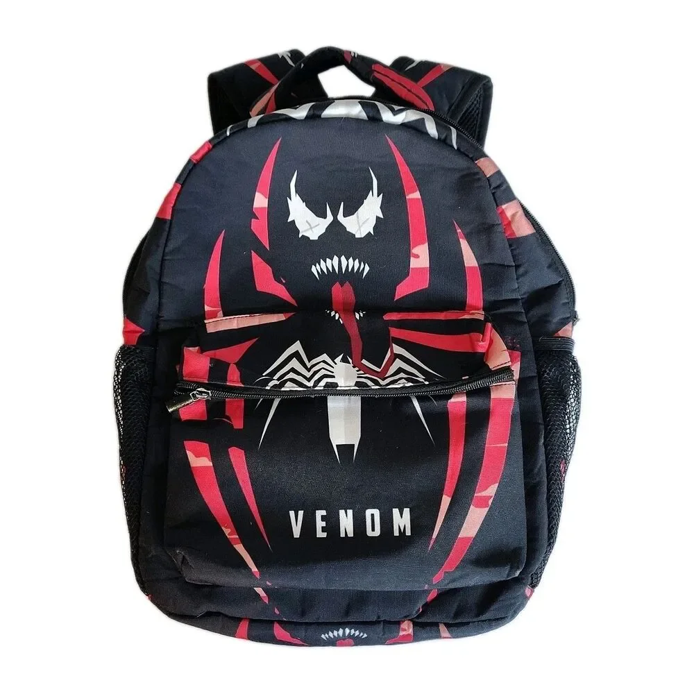 Venom Backpack Shoulder Bag School Multi Pocket Lightweight Durable Daypack